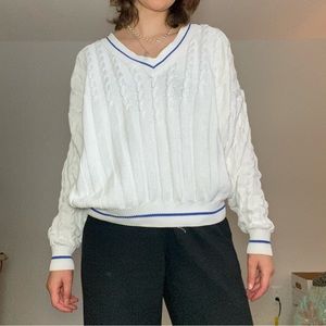Vintage Holt cable knit sweater